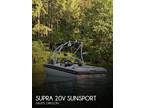 20 foot Supra 20V Sunsport