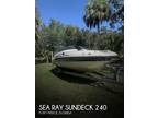 24 foot Sea Ray Sundeck 240