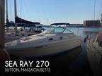 27 foot Sea Ray 270 Sundancer