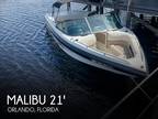 21 foot Malibu Wakesetter VLX