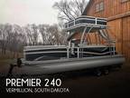 24 foot Premier Pontoons Sunsation 240