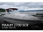 27 foot Maxum 2700 SCR