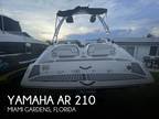 21 foot Yamaha AR 210