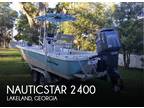 24 foot NauticStar 2400 Tournament Edition