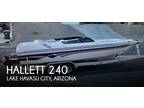 24 foot Hallett 240 Open Bow