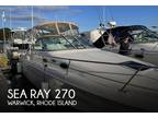 27 foot Sea Ray Sundancer 270