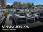22 foot Bennington 22S