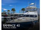 40 foot Rampage 40 Convertible