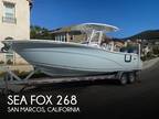 26 foot Sea Fox 268 Commander