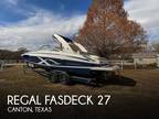27 foot Regal Fasdeck 27
