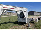 2023 Featherlite 1585-0026 Ã· Gooseneck Flatbed Hauler