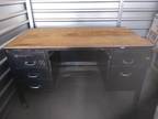 Large Steel Heavy-duty Milsurp Desk