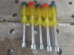 Five Fuller Nutdrivers - like new