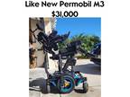 $3,200 PERMOBIL M3 POWER WHEELCHAIR w/TILT, LIFT, RECLINE, FULLY LOADED