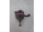 antique bench grinder - hand cranked