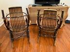 2 Hickory Rockers