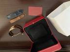 CARTIER SANTOS DATE 18K ROSE GOLD AUTOMATIC LARGE 40mm