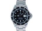 MINT Rolex Submariner Date 16610 Steel Black 40mm Oyster Watch Box