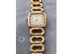 Vintage Womens Omega DEVILLE MANUAL WIND 18K Yellow Gold Watch 41 GRAM RARE!!!
