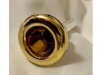 BACH Corp 8 1/2BW tenor trombone Mouthpiece Small shank GOLD RIM