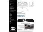 RBH C-4X Center speaker matt black color