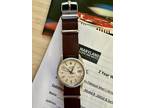 Rolex Datejust 36mm 16014 Linen Dial w/ Rolex Leather NATO