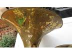Vintage Unbranded French Horn For Parts or Repair