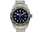 2023 Tudor Heritage Black Bay Harrods Automatic 41mm Steel Watch 79230G - B/P