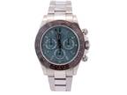 Rolex Daytona Platinum 40mm Ice Blue Chronograph Dial Watch 116506