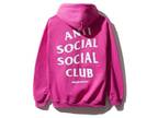 Anti Social Social Club x Hello Kitty Pink Hoodie Pink (ASSW454) Men's Size XS-L