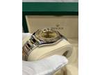 Aug 2022 - Rolex 126333 Datejust 41 Champagne Diamond Dial Box Papers