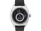 2018 Rolex Sky-Dweller BLACK ARABIC 18K White Gold Leather 42mm 326139 BOX