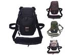 Fly Fishing Chest Bag Lightweight Waist Pack Tackle Tool Backpack Bag Black