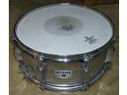 TAMA Rockstar Steel Shell Snare Drum - 6.5" x 14" - 8 Lug