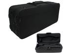 Trumpet Storage Bag Carry & Straps Case Black Brass Instrument Accessory