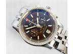Breitling Bentley Mark VI Special Edit. Stainless w/ Platinum Bezel Watch- P2636