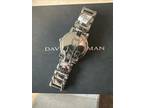 David Yurman Diamonds Watch 38mm Mother Pearl MOP SS Steel Quartz $6,500 Retail