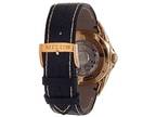 Milus Tirion TriRetrograde 18k Rose Gold Auto Skeleton Men's Watch TIRI-ZP01