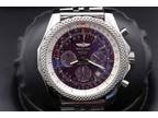 Breitling Watch Bentley Motors Chronograph A25362 Stainless Steel