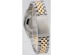 Rolex DateJust 36mm Champagne Tapestry Yellow Gold Stainless Steel Watch 16233