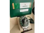 Rolex Submariner 40mm 116610LN w/Green Bezel/Dial and Diamonds YR 2020