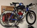 Cervelo P2 Carbon Racing, Triathlon, Zip 404 Front And Zipp 808 Rear 2007.