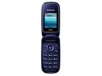 Samsung Flip Phone E1272 Dual Sim Low Price Folding Phone Blue + FREE SHIPPING!