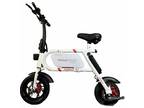 Swagtron Pro Folding Bike 18 Mph 350W Pedal-Free Untested Parts Repairs