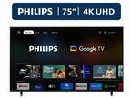 Philips 75" Class 4K Ultra HD (2160p) Google Smart LED TV (75PUL7552/F7) (New)
