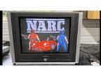 Nice! Samsung TX-R2035 20" DynaFlat CRT TV Retro Gaming Flat Screen w/ Remote