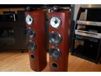 Two (2) Bowers & Wilkins Floor Standing Loudspeakers 804 D3, Rosenut, England