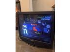 Panasonic 27" CT-27D11E component curved CRT TV