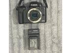 Canon EOS M50 Mark II 24.1MP Digital SLR DSLR Camera Body Only Battery & Charger