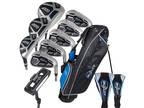 New Bullet Golf .444 Complete Set With Bag Blue Uniflex